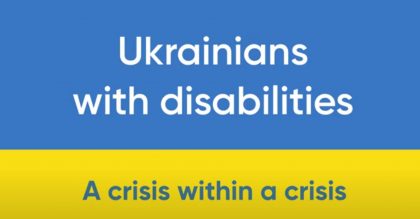 Yuliia Klepets, VGO Ukraine - Disability Crisis Interview with the Brain Foundation 2